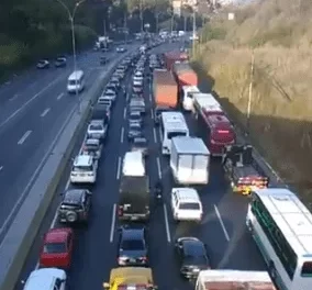 Acceso a Caracas colapsado debido a alcabalas de la GNB