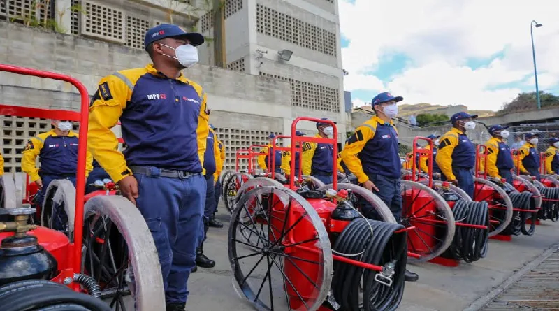 Brigada de Control del Sistema Eléctrico recibe dotación para atención de emergencias